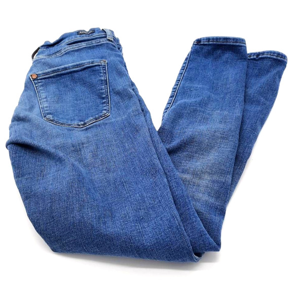 H&M Denim - H&M &denim Womens 30 Slim Skinny Jeans Stretch Mid Rise Medium Wash Denim Blue